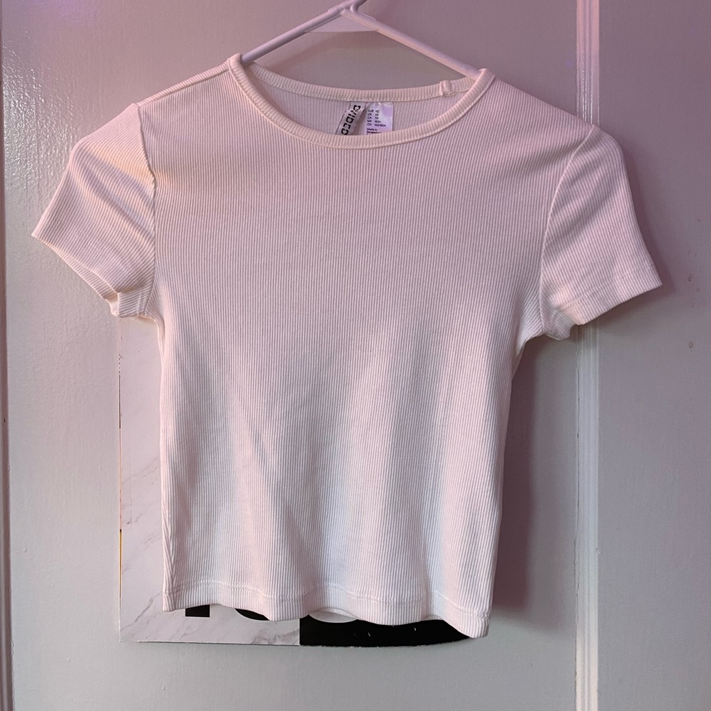 Ribbed crop top!